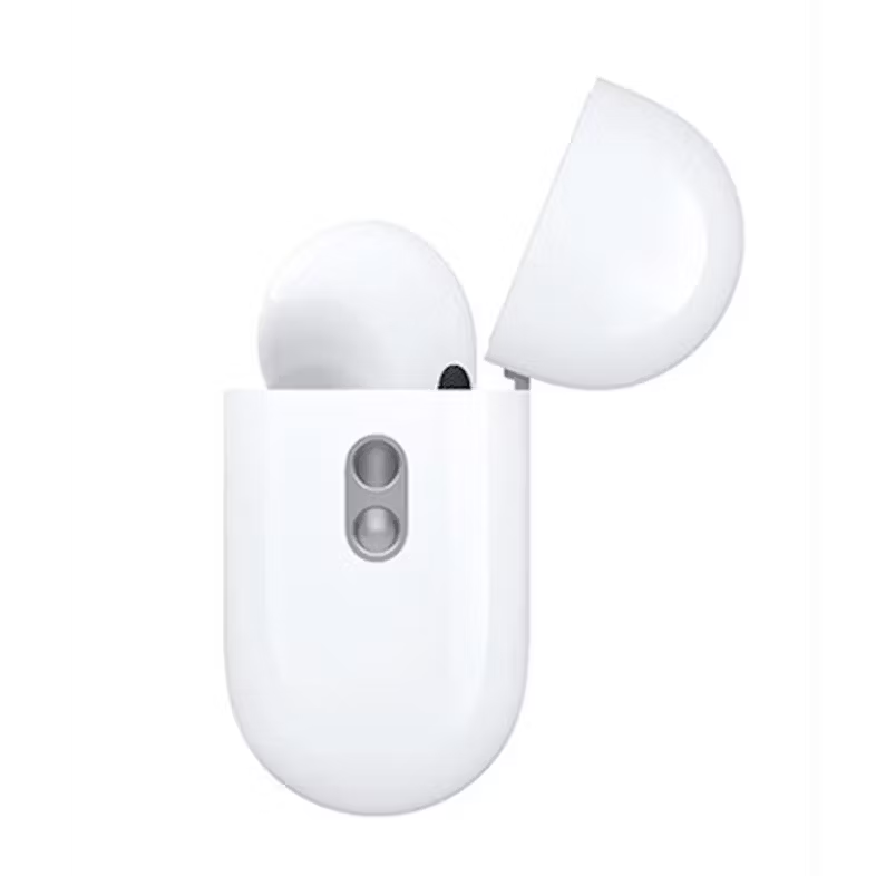 Apple Airpods Pro 2ème Génération Blanc Avec Boîtier De Charge Magsafe Usb‑c Ecouteurs Sans Fil